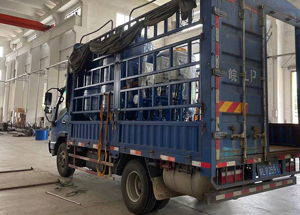 浙江東陽整車直達，五套定壓補水機組已發(fā)貨！