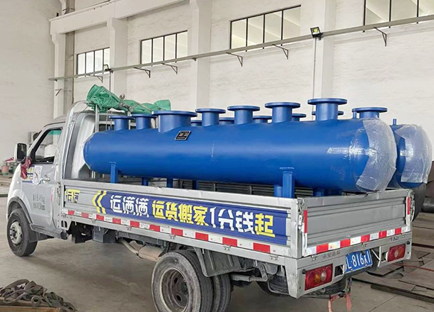 江蘇揚(yáng)州發(fā)貨分集水器2臺(tái)