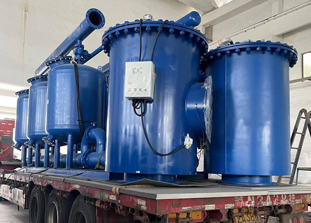 福建漳平整車(chē)直達(dá)自清洗過(guò)濾器3臺(tái)，定制型加藥裝置1臺(tái)，定制型七連罐石英砂過(guò)濾器1臺(tái)